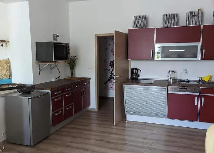 Apartment Kaminfeuer